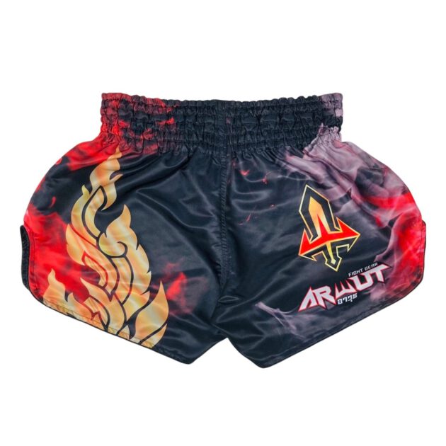 Arwut Muay Thai Shorts BS4 Hanuman Back