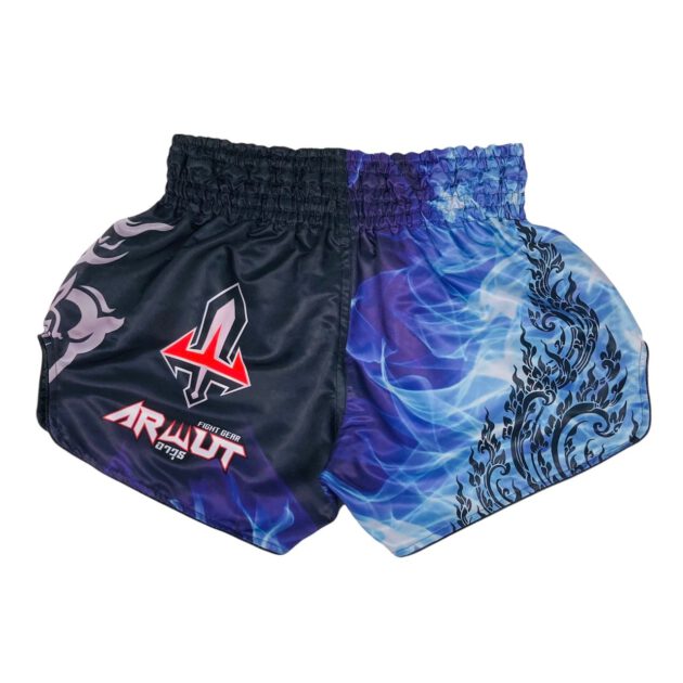 Arwut Muay Thai Shorts BS4 Yaksha Back