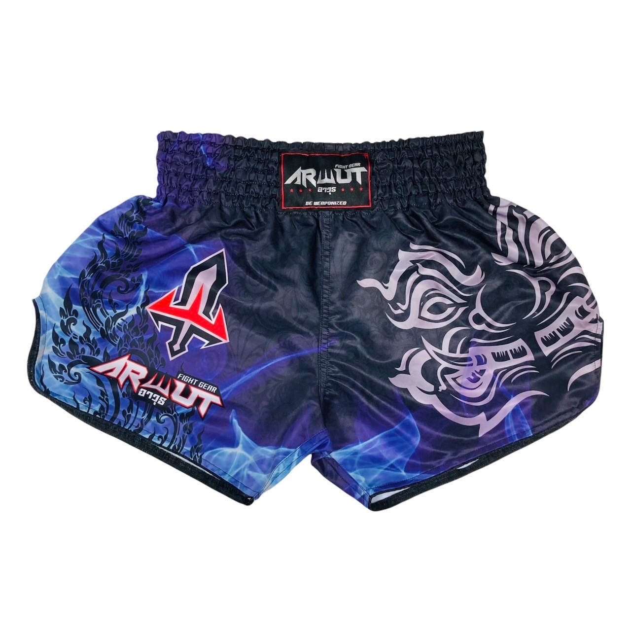 ARWUT MUAY THAI SHORTS BS4 YAKSHA S006 – Arwut Fight Gear