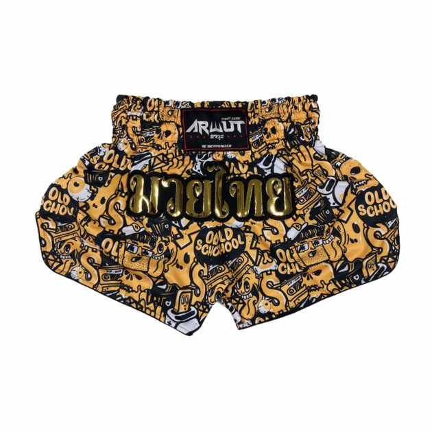 Old School Graffiti Arwut Muay Thai Shorts